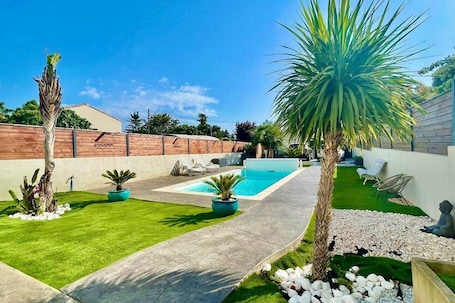 Pool. Vias - Appartement "L'Oasis" avec piscine - 5 min de la plage !