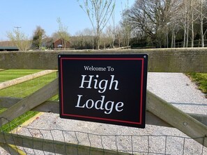 Property grounds - High Lodge, Washford, Somerset (Watchet)