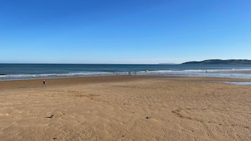 Vlak bij het strand