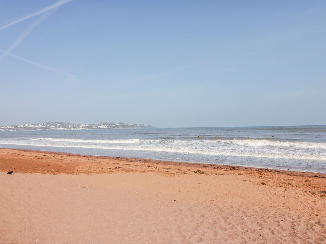Tæt på stranden