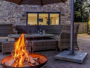 Terrace/patio - Lower Flass Farm, Clitheroe (Clitheroe)