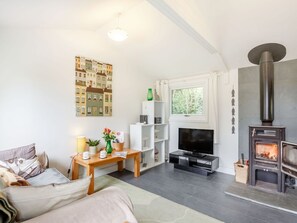 Fireplace - The Shepherd's Hut, Aberdovey (Aberdovey)
