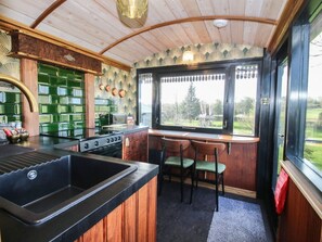 Private kitchen - GWR Wagon - Victoria Station, Ludlow (Craven Arms)