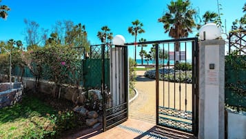 Entrada de la propiedad