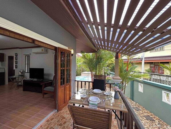 House, 1 Bedroom, Smoking, Private Pool | Balcony - Cozy Garden Cottage Krabi 1 BR (Krabi)