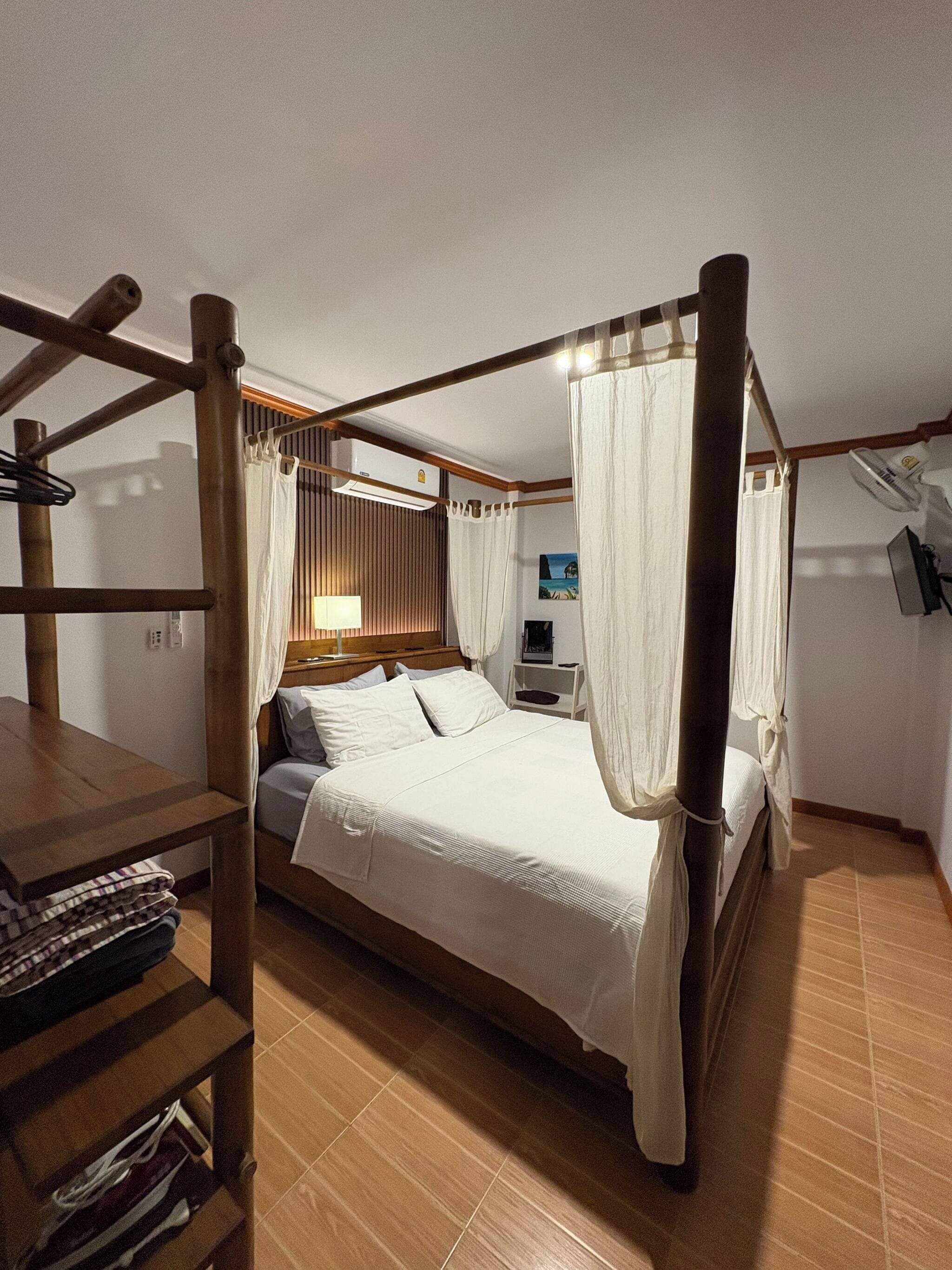Ferienhaus, 1 Schlafzimmer, Raucher, eigener Pool | 1 Schlafzimmer