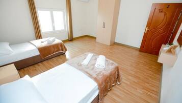 Blackout drapes, soundproofing, iron/ironing board, free WiFi