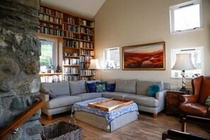 Living area - Ty Uchaf, Eglwysbach (Colwyn Bay)