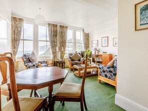 Living area - Flat 3, Lynmouth, Devon (Lynmouth)