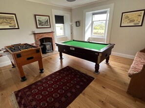 Games room - Ryehill, Sanquhar. 5-bedrooms. (Sanquhar)