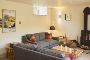 Living area - The Reading Rooms, Oughtershaw (Skipton)