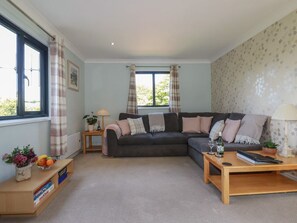 Living area - The Station Flat, St Newlyn East (Newquay)