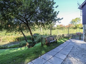 Terrace/patio - The Station Flat, St Newlyn East (Newquay)