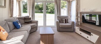 Lodge is near Hellifield. 2bed