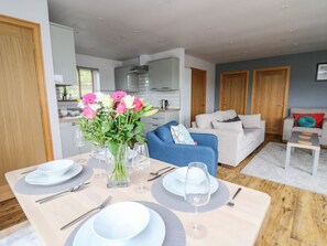 Living area - Llyn Cae Ty Nant Fishery Holiday Let, Llangeitho (Lampeter)