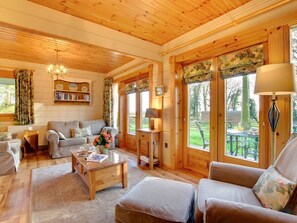 Living area - Apple Tree Lodge, Swarland (Morpeth)