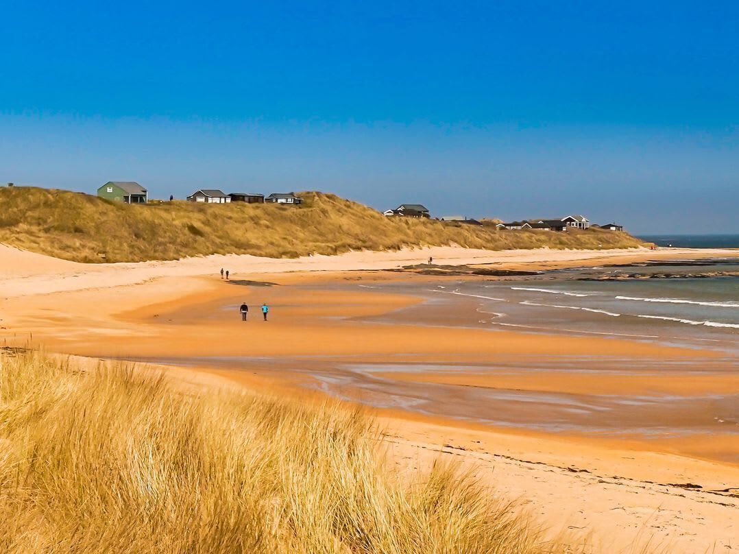 Nær stranden