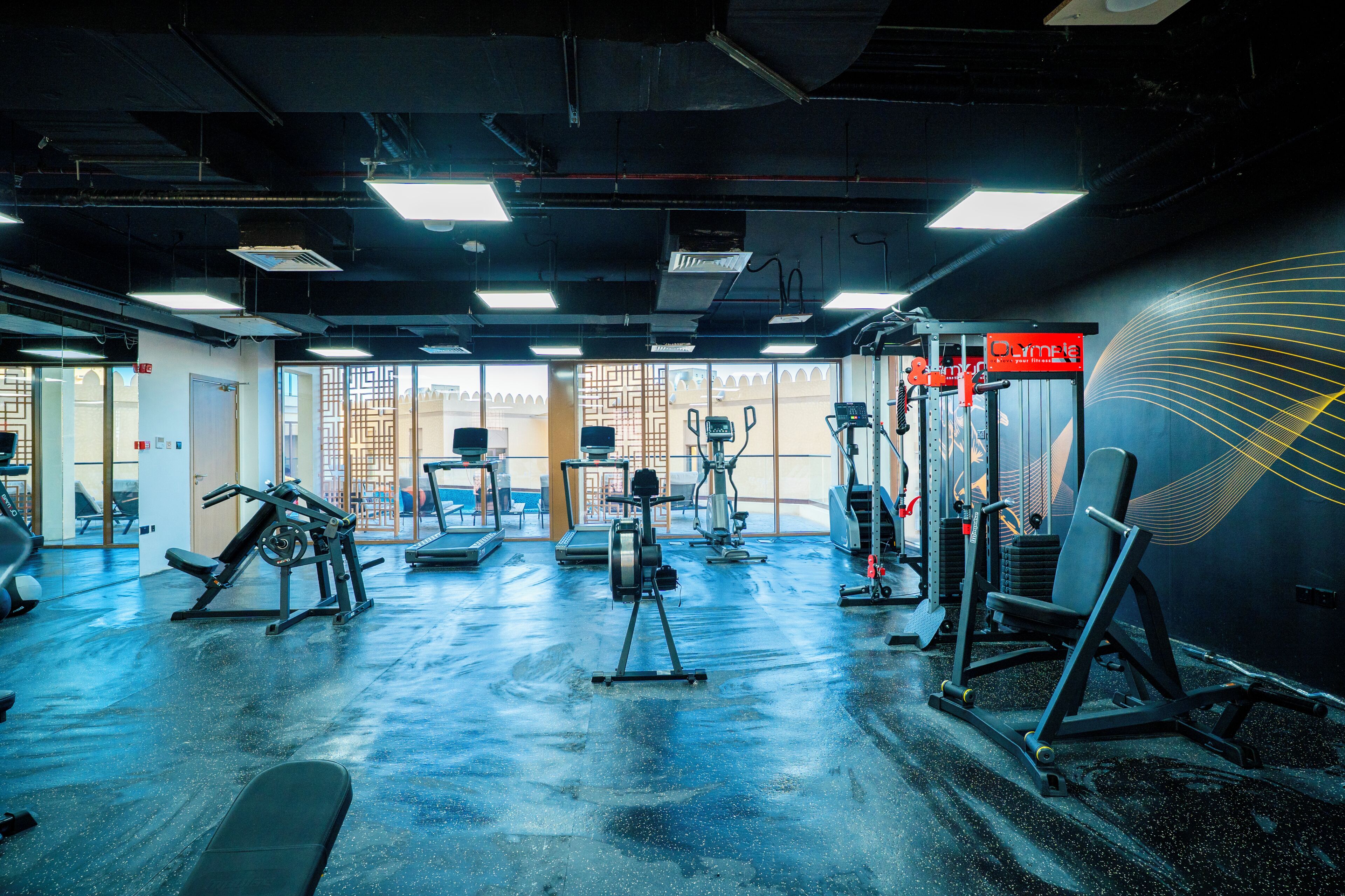Fitnessbereich