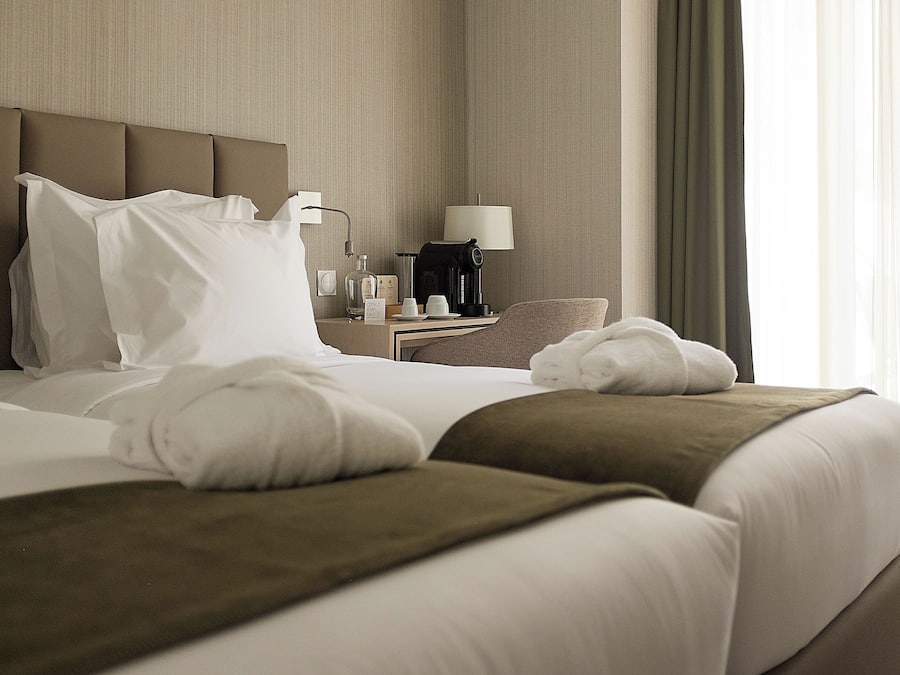 In-room safe, blackout drapes, soundproofing, iron/ironing board