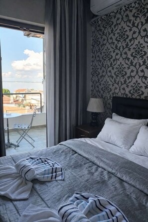 Room - Hotel Delfini - Seaside Double Room, Menidi (Menidi)