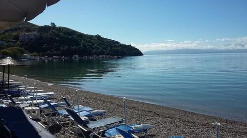 Hotel Delfini – Seaside Twin Room, Menidi