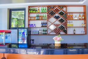 Poolside bar