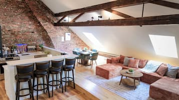 Appartement Deluxe, 2 chambres, cuisine | Vue de la chambre