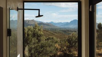 Ferienhütte, Terrasse, Bergblick | Innenbereich