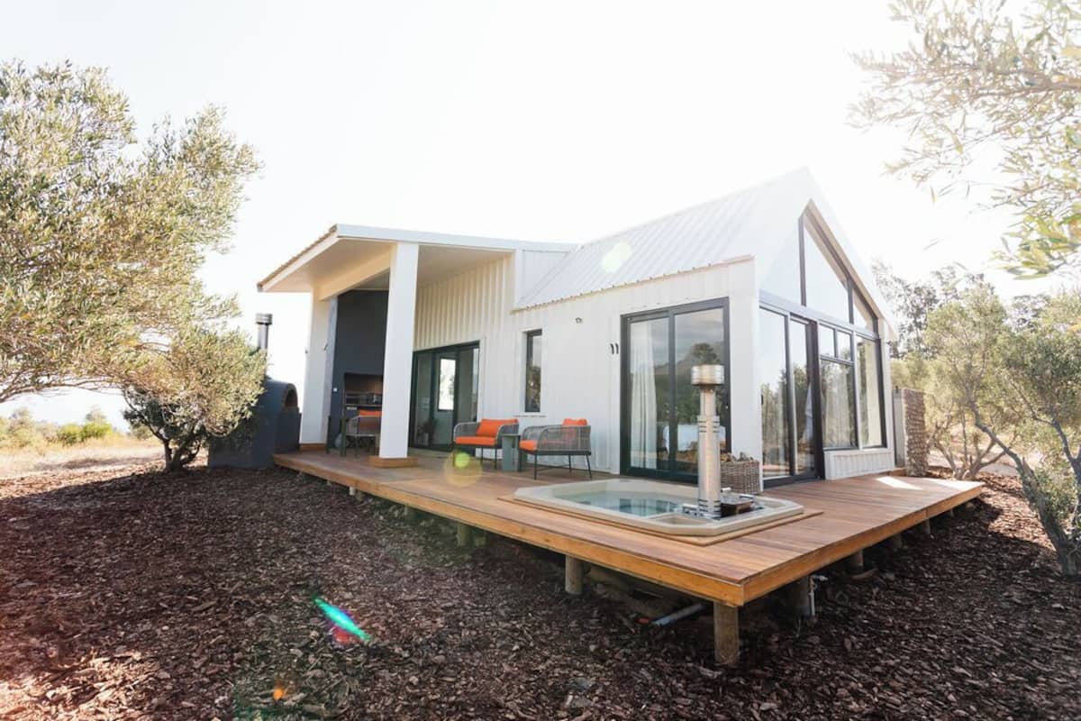 Cabin, Patio, Mountain View