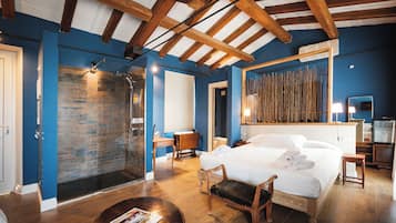 Habitación doble de lujo, patio, vista al valle