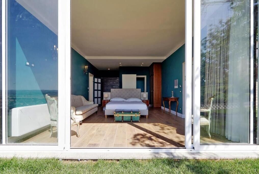 Doppia Superior, vista giardino