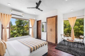 Deluxe villa, uitzicht op tuin