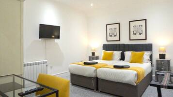 2 bedrooms, iron/ironing board, travel crib, WiFi