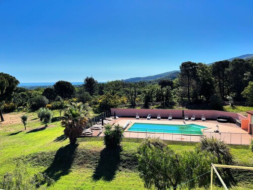 Gite Magdalena, vue sur les albères
