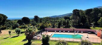 Gite Magdalena, vue sur les albères
