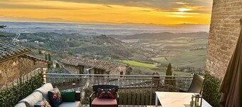 Tuscan Hilltop Terrace
