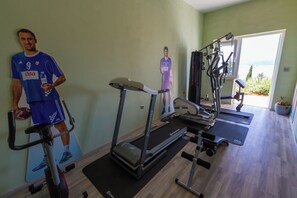 Fitness facility - Spacious studio apartment in Crikvenica with stunning sea views & fitness room (Crikvenica)