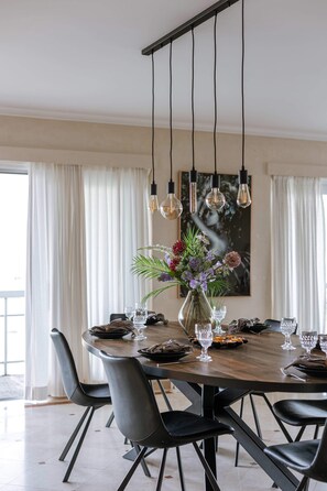 Dining - Waterfront retreat w/ pool & balcony (Knokke-Heist)