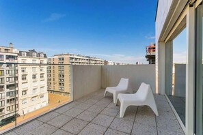 Terrace/patio - Casiola - New sea view apartment near the beach (Oostende)