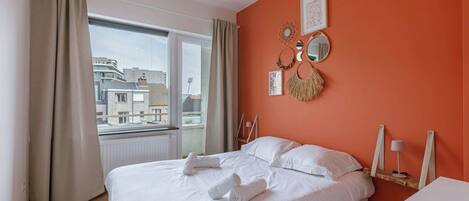 2 chambres, lit parapluie, Wi-Fi, draps fournis