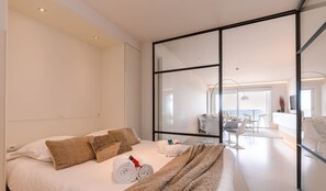 1 bedroom, WiFi, bed sheets - Casiola - Cozy modern studio with magnificent sea- (Knokke-Heist)