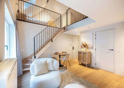 Duplex studio near Ghent's centre