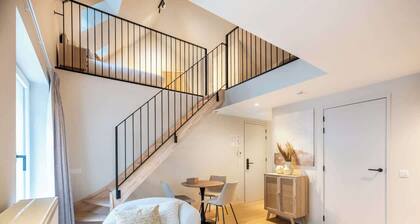 Duplex studio near Ghent's centre