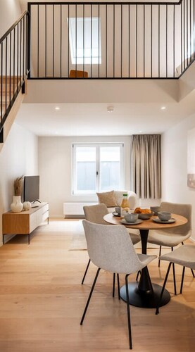 Bright duplex near Kouter market
