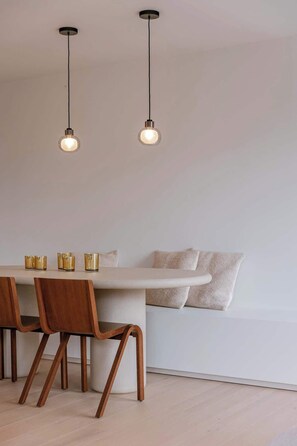 Dining - Waterfront apartment w/ beach access & balcony (Knokke-Heist)