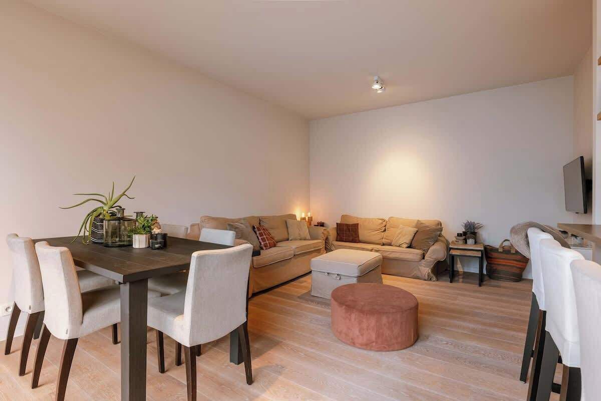 Strandapartment Mit Balkon - Im Herzen Von Knokke - Brügge
