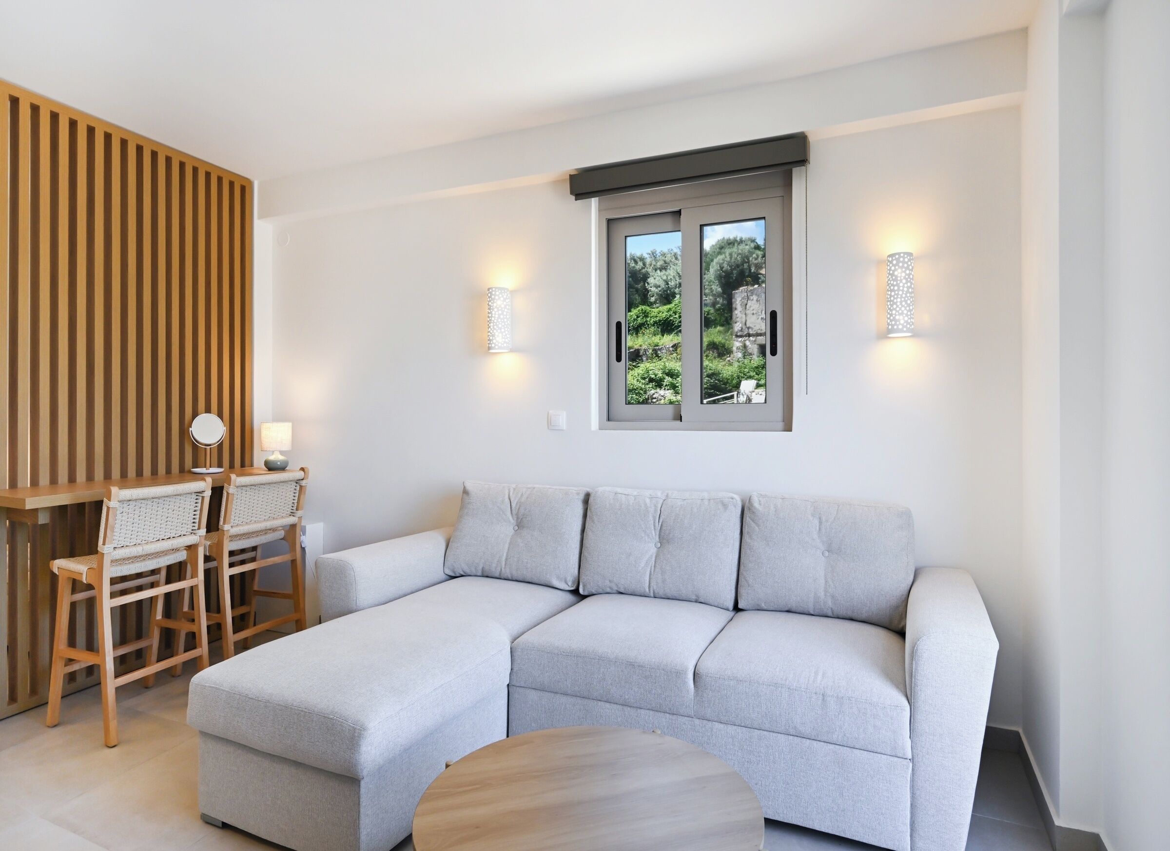 Duplex superior, vista para o mar | Área de estar