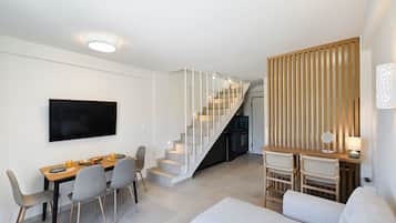 Superior-Maisonette, Meerblick | Wohnbereich