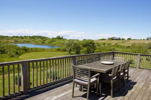 Pondside - Pet Friendly - Block Island - AC - 4BR