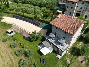 Outdoor dining - Promotion - two-room apartment with private terrace Wormwood (Cadignano)